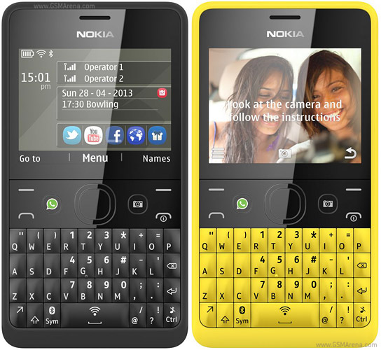 Spesifikasi lengkap Hp Nokia asha 210