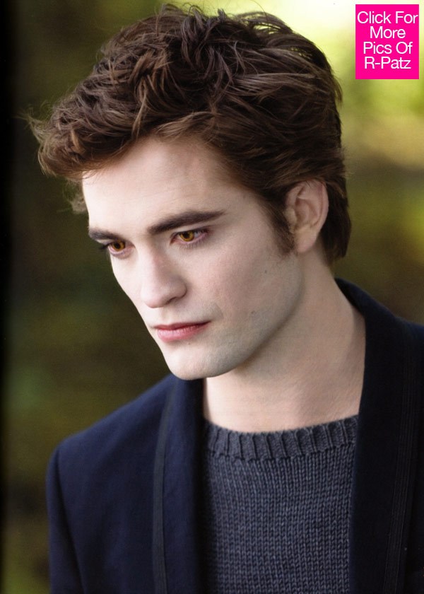 foto-foto Robert Pattinson pemeran Edward cullen di film twilight