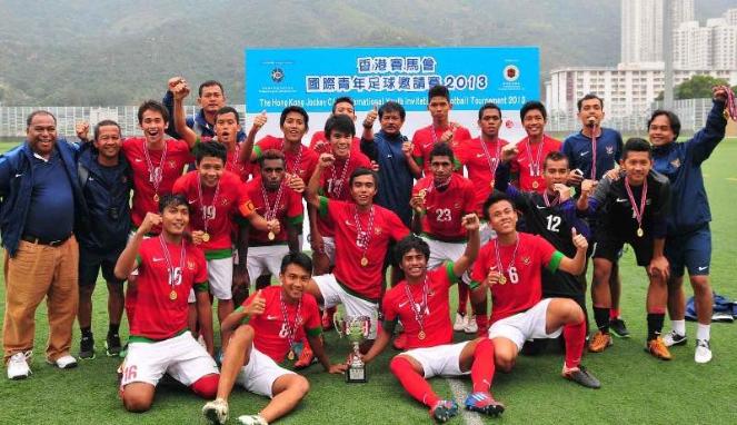 Foto-foto timnas U-19 yang sedang bangkit