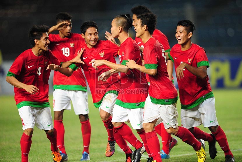 Foto-foto timnas U-19 yang sedang bangkit