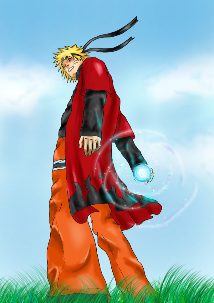 Gambar-gambar Naruto mode sage yang hebat