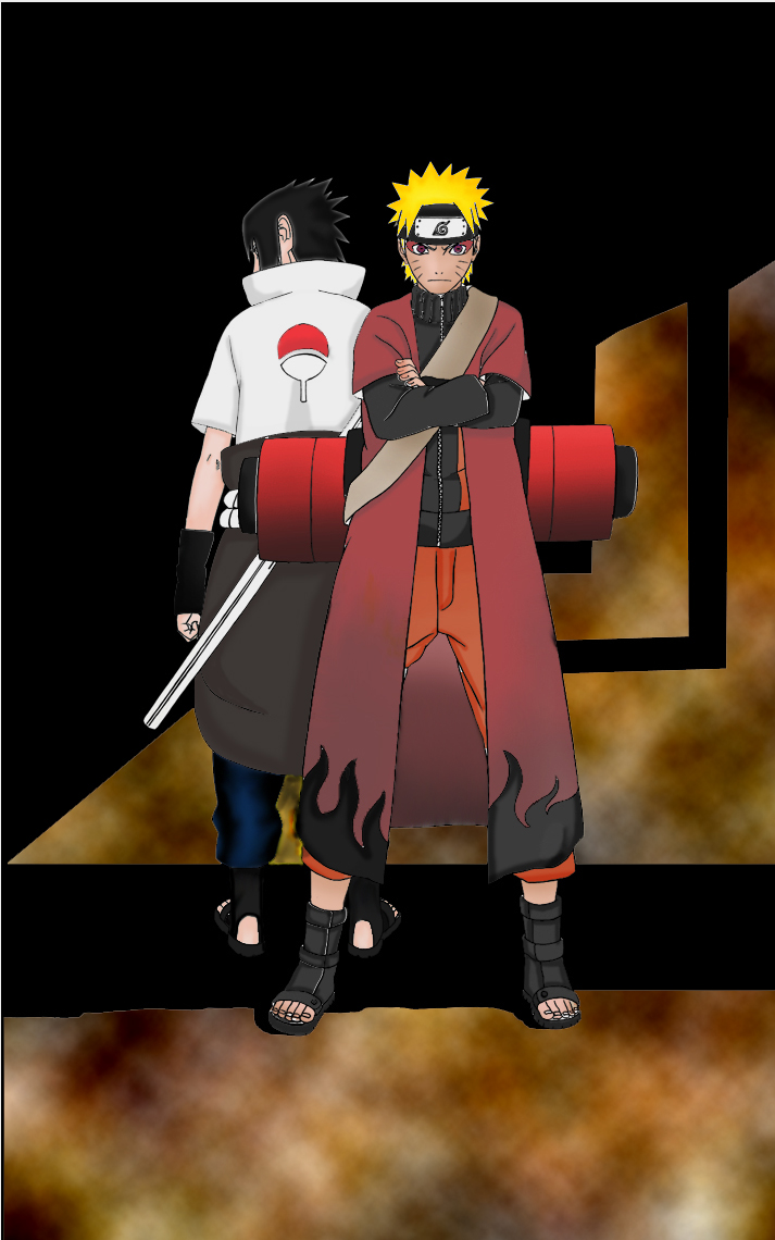 Gambar-gambar Naruto mode sage yang hebat