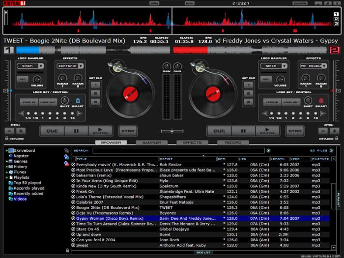 Download Software komputer Virtual Dj 7.4.1 gratis